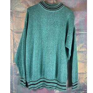 Vintage Weekends Crew Neck Pullover Sweater Womens XL Cozy Knit Classic Preppy